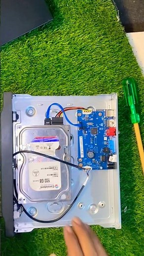 How to Install a Hard Drive in DVR / NVR 💾 (Step-by-Step) #shorts #youtubeshorts