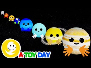 If You're Happy Planets 🪐🎶👏 | Clap Your Hands with Planets | Planet Sensory Baby | Dancing Planets