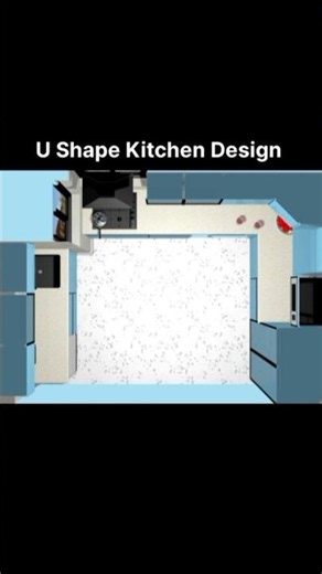U Shaped Kitchen Design Ideas 2026 | Modern Modular Kitchen Design #kitchen