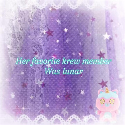 Her favorite krew member was lunar 🥹 #krew #itsfunneh #lunar #trebd #cute
