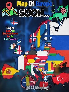 Map Of Europe Soon...🇬🇧 #geographythroughmaps #map #history #geography