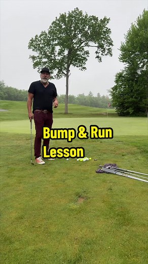 The Foundational Shot For All Your Short Game! #golf #golfgame #bumpandrun #par #eagle #lesson #golflesson #green