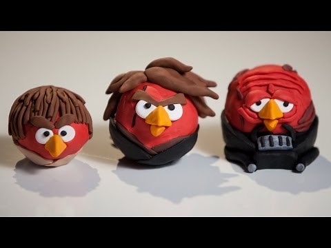3 ANAKIN BIRDS Clay Model: EvanTubeHD Behind the Scenes ANGRY BIRDS STAR WARS