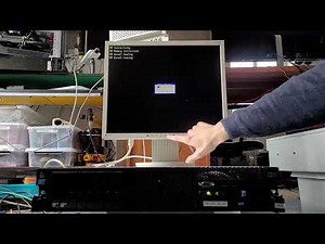 IBM x3650 m3 server - cold boot and initial setup