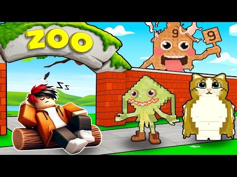 I Created the WORLD'S WEIRDEST Brainrot Zoo in Roblox 🤣
