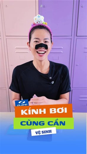 VỆ SINH KÍNH BƠI DỄ LẮM #olanevietnam #swimming #kinhboi #tipsandtricks