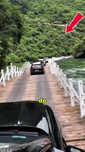 Do you consider yourself a confident enough driver to cross this bridge.