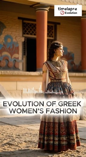 Timelapse Evolution of Greek Women’s Fashion