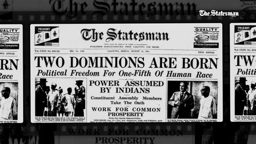 🎥 | Born in 1869 in Porbandar, Mohandas Karamchand Gandhi grew from a shy, ordinary boy into the #Mahatma. Guided by truth, non-violence, simplicity, and courage, he fought for India’s freedom through Champaran, the Salt March, and Quit India, inspiring millions and touching the world’s heart. #GandhiJayanti #MahatmaGandhi #tribute #TheStatesman | The Statesman