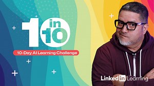 Construct a presentation with AI - 10-in-10 AI Challenge Video Tutorial | LinkedIn Learning, formerly Lynda.com