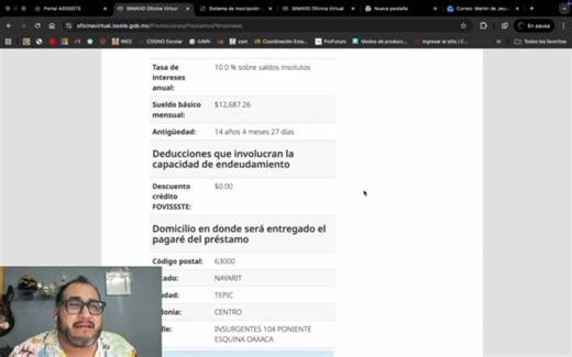 📌 Tutorial para el otorgamiento del préstamo ISSSTE 2026 ¿Saliste beneficiado? Aquí te muestro cómo dar seguimiento Si participaste en el sorteo de préstamos personales ISSSTE 2026 y resultaste beneficiado, es importante que sigas correctamente el proceso para no perder tu préstamo. Te explico paso a paso qué hacer 👇 ¡IMPORTANTE! Haz el proceso desde una laptop. Paso 1: entra al portal https://asissste.issste.gob.mx | Mtro Martin Ruiz