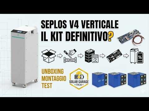 Kit SEPLOS V4 & Celle EVE MB31 314Ah: Unboxing e Analisi BMS Seplos V3 (Parte 1)