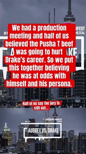 Aubrey vs Drake origin story - we thought the secret kid was going to hurt his career #scorpio