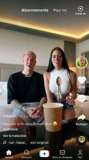 Nouveau TikTok de Lideal et Ydrissia