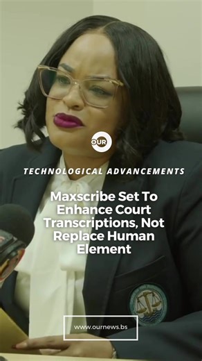 MAXSCRIBE: Maxscribe is new software, set to be implemented by the end of the first quarter, which will take audio from court proceedings and translate it into text. Learn more about it coming up tonight on Our News beginning at 7pm on ch212.