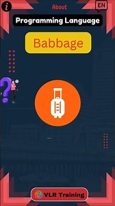 About Babbage programming language