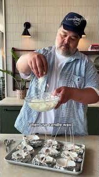 How to Make Oyster Shell Candles