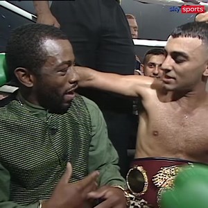 Name a funnier post-fight interview...😅 #SmokeYourBoots | Sky Sports Boxing