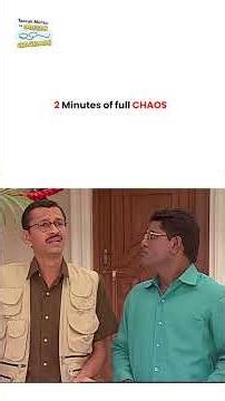 2 Minutes of full chaos ! #tmkoc #funny #comedy #taarakmehta #jethalal #daya