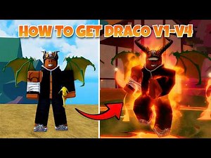 How To Fully Awaken Draco V4 (V1, V2 & V3) Blox Fruits