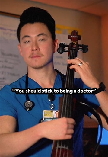 When your doctor picks up a cello instead of a stethoscope… I wasn’t sure how sharing my own music would go, especially in the hospital. But I learned pretty quickly that patients, nurses, and doctors weren’t just looking for answers or plans. They were looking for connection. And sometimes, just a moment to breathe. Medicine taught me how to care for people physically. Music taught me how to reach them emotionally. I’m incredibly grateful I get to bring both into people’s lives 🎻🩺 This is Dan