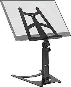 VIVO 15.6 inch Portable Monitor and Tablet Desktop Stand, Freestanding Adjustable Holder, Black, STAND-PMM1A