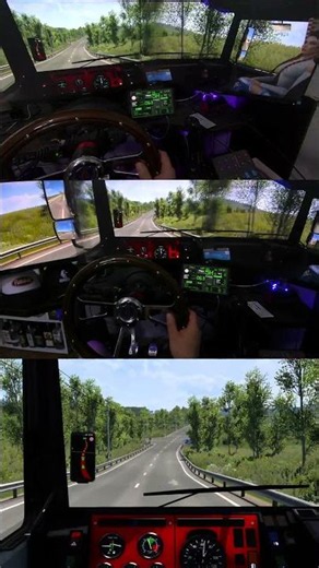 ✅ETS2 1.59 Sim Dashboard Южный Регион #gaming #steeringwheel #truck