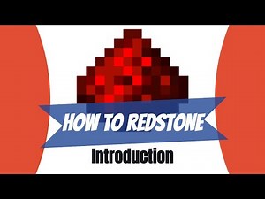 How to Redstone: Introductory video