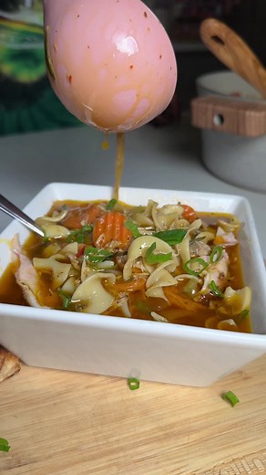 Baby My @ghettogirlzeat Better Than Yo Grandma Chicken Noodle Soup Has Just Been Posted To My #GhettoIsh cookBook😋 Which Has Over 100 Recipes & Counting! (The Next 2 Hours @ghettogirlzeat Cookbook Is $44 Save $38) ‼️Cookbook Is Updated Every Week With New Recipes Once You Buy Our Cookbook No Need To Rebuy New Recipes We Updated Your Book Just Refresh & Download Your Cookbook‼️ 🛑Link In Bio Grab Your Seasoning Before CheckOut🧑🏾‍🍳🙌🏾