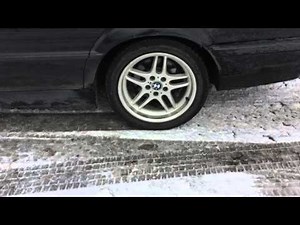 Open Differential on a Steep Hill with Snow Demonstration