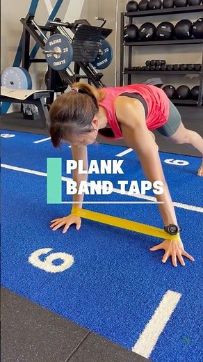 💪 Plank Band Taps
