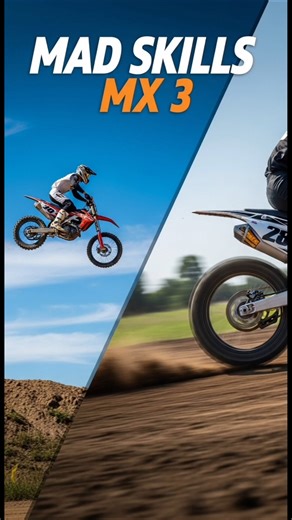 Mad Skills MX 3 Gameplay | Pro Riding Skills & Perfect Bike Control 🏍️🔥