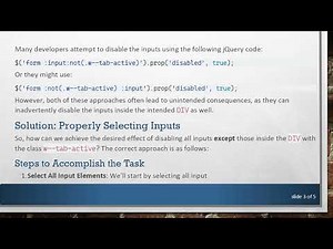 How to Select All Inputs Except Those Inside a Specific DIV in jQuery