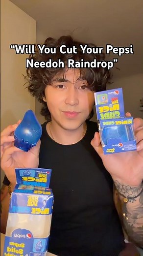 CUTTING MY PEPSI NEEDOH RAINDROP #needoh #needohs #squishy