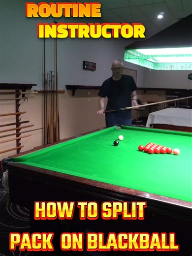 Mastering the Perfect Pool Shot: Splitting the Pack