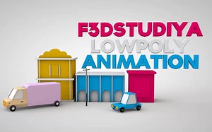 C4D低多边形与动画教程 Udemy - Low Poly modeling and animation in Cinema 4D