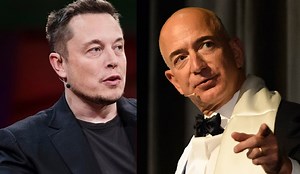 Elon Musk taunts Jeff Bezos over Blue Origin’s challenge to SpaceX’s contract for lunar lander