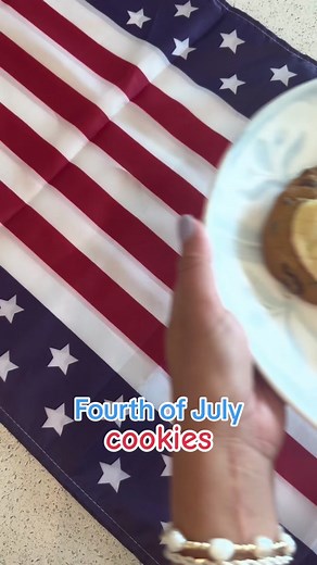 Red, White and Blue 4th of July Cookies Recipe