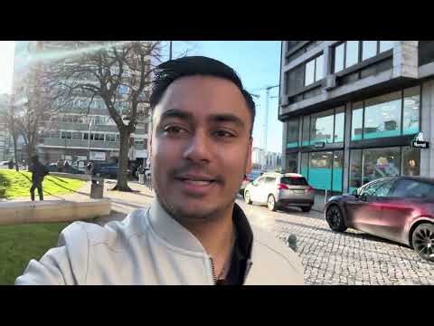 Tvde ki classes ki admission ho gahi || Lisbon Portugal Vlogs ||