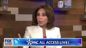 Judge Jeanine joined The Fox Nation set at CPAC earlier today, take a look: | Judge Jeanine Pirro