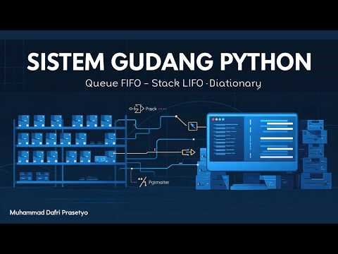 Program Sistem Gudang Sederhana Python | UTS Fundamental Struktur Data