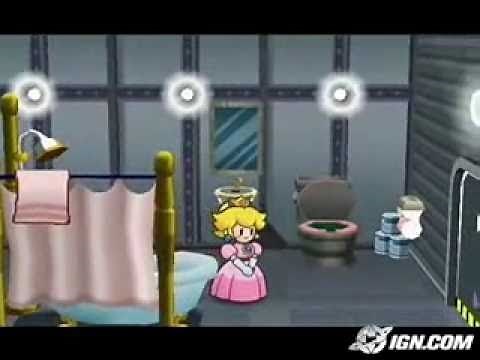 Paper Mario: The Thousand Year Door - Princess Peach Takes A Shower