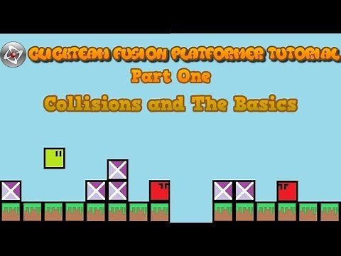Clickteam Fusion 2.5 Platformer Tutorial : Collisions and The Basics