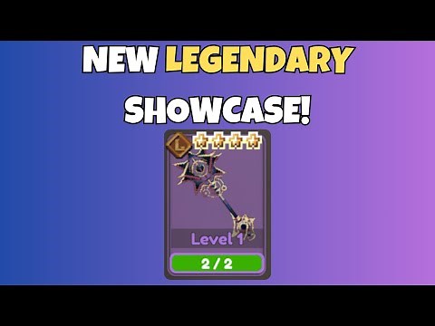 New Legendary Weapon Showcase in Pixel Blade!