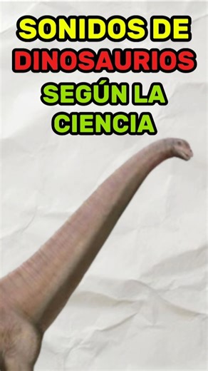 Sonido del Brachiosaurus según la ciencia #ciencia #dinosaurios #dinosaur #biología #biology
