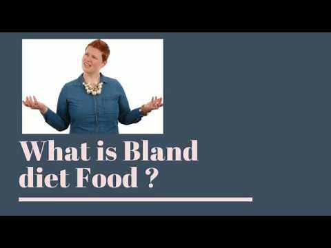 Bland Food Meaning | What to Eat and Avoid in Bland Diet | Who should Follow | Saffus Kitchen