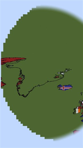 Revamped Big Scale Greenland #greenland #greenlandic #maps #flags #minecraft