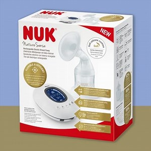 Introducing the new NUK Nature Sense Breast Pump. Efficient, easy to use, comfortable and with the added convenience of a rechargeable battery. Now available at Baby Bunting. | NUK