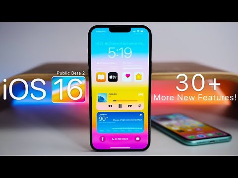 iOS 16 Public Beta 2 - 30+ More New Features