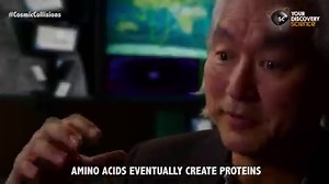 A silver lining to space collisions. Could an asteroid impact have brought life to Earth? Cosmic Collisions on Discovery Science. | Your Discovery Science